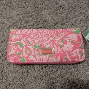 Lilly Pulitzer Vibrant Pink and Green Floral Key Holder